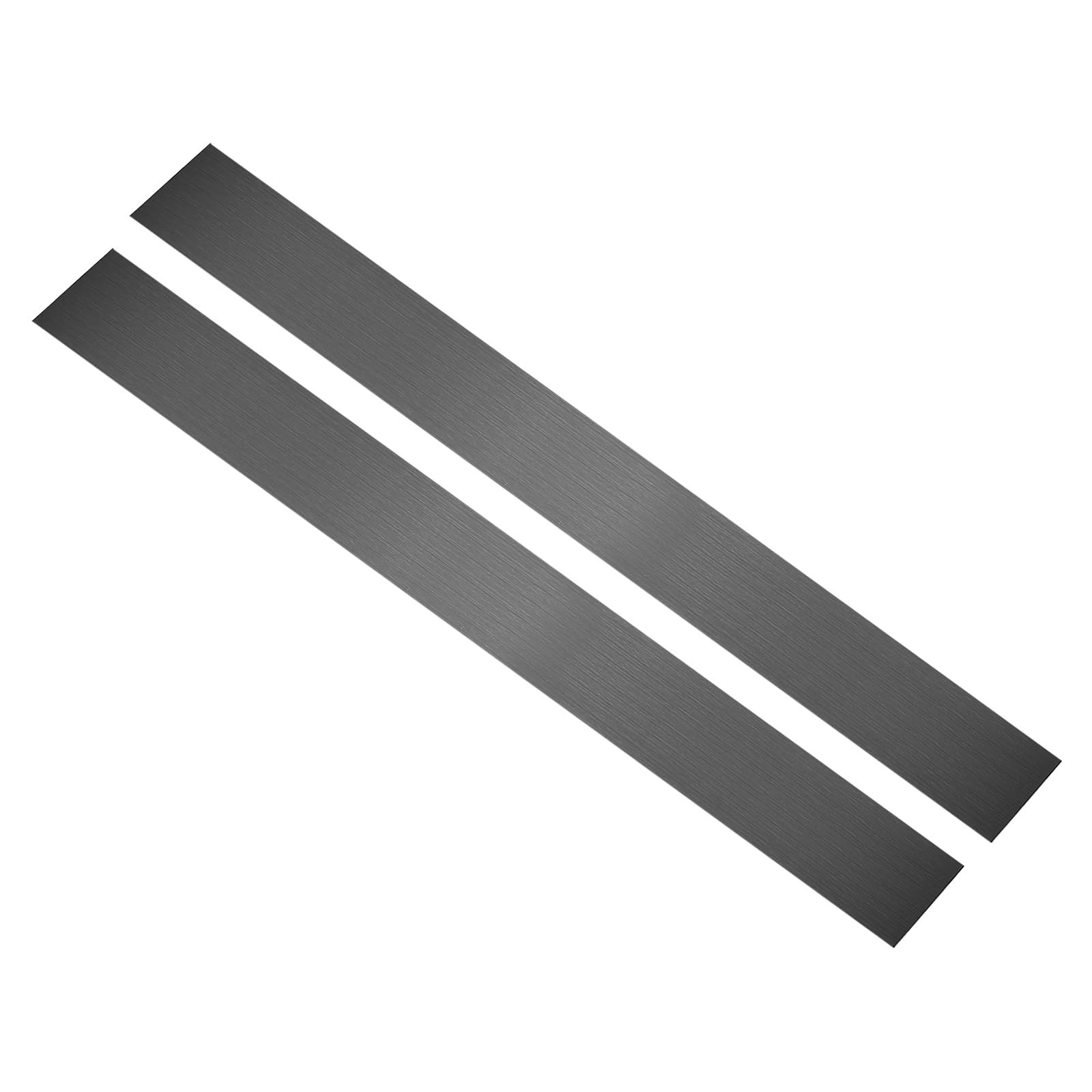uxcell 2Pcs 304 Stainless Steel Sheet Gap Filler, 30″ x 30″x3″, Brushed Black