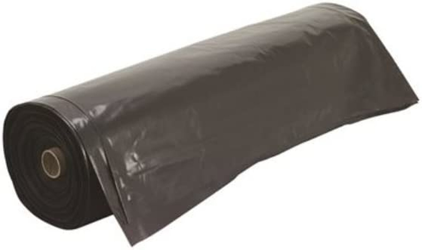 Frost King P1025B Polyethylene Sheeting, 10′ X 25′ X 4 Mil., Black