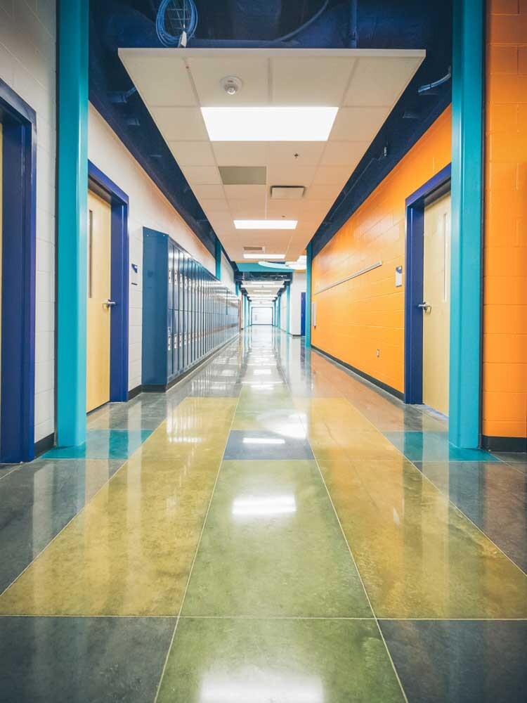 PROSOCO GemTone Stain | Translucent Color Interior Concrete Floor GEORGIA CLAY