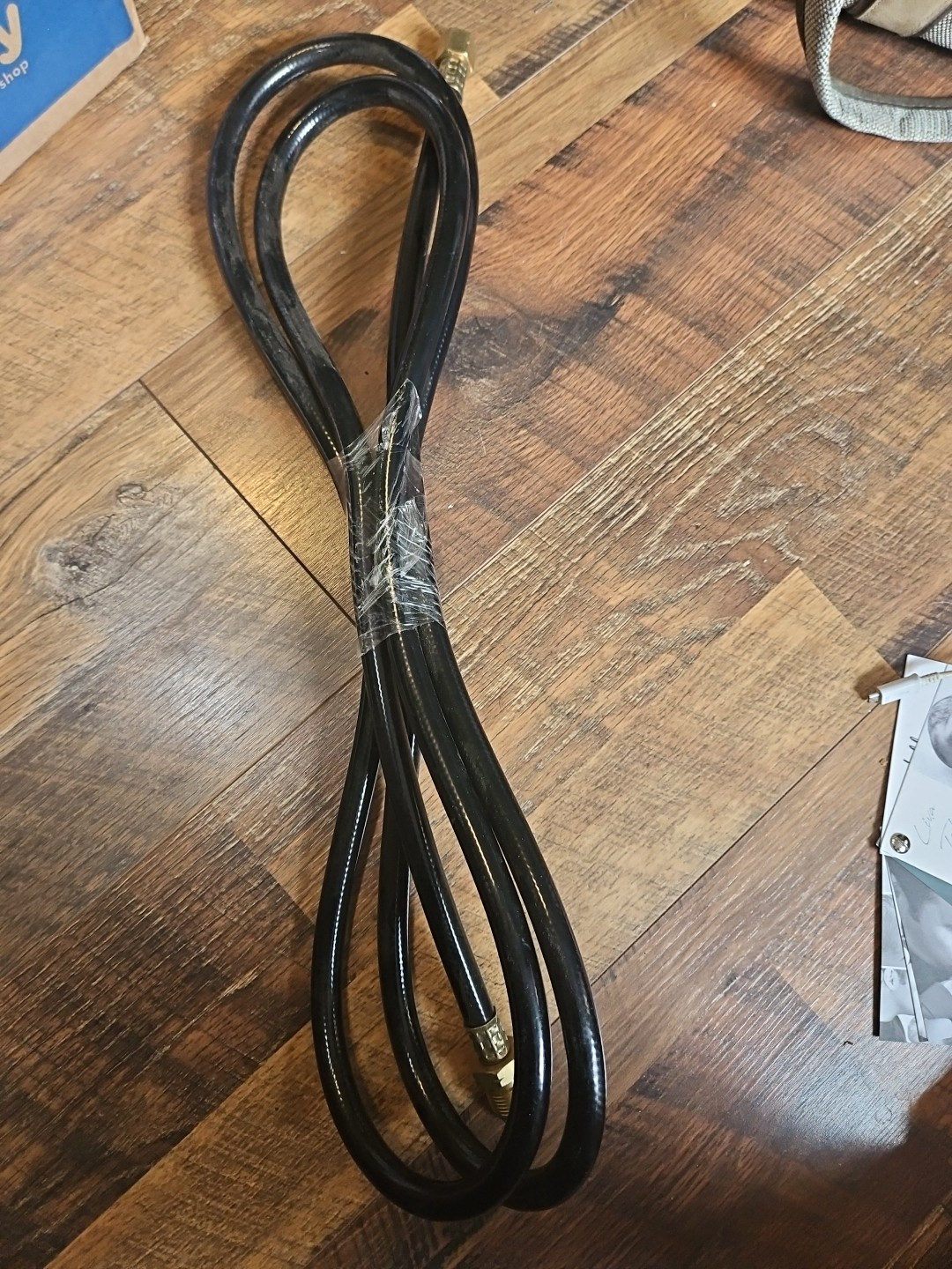 8 Foot LPG Extension / Appliance Hose 1/4″ Male NPT x 1/4″ Female Ball Seat