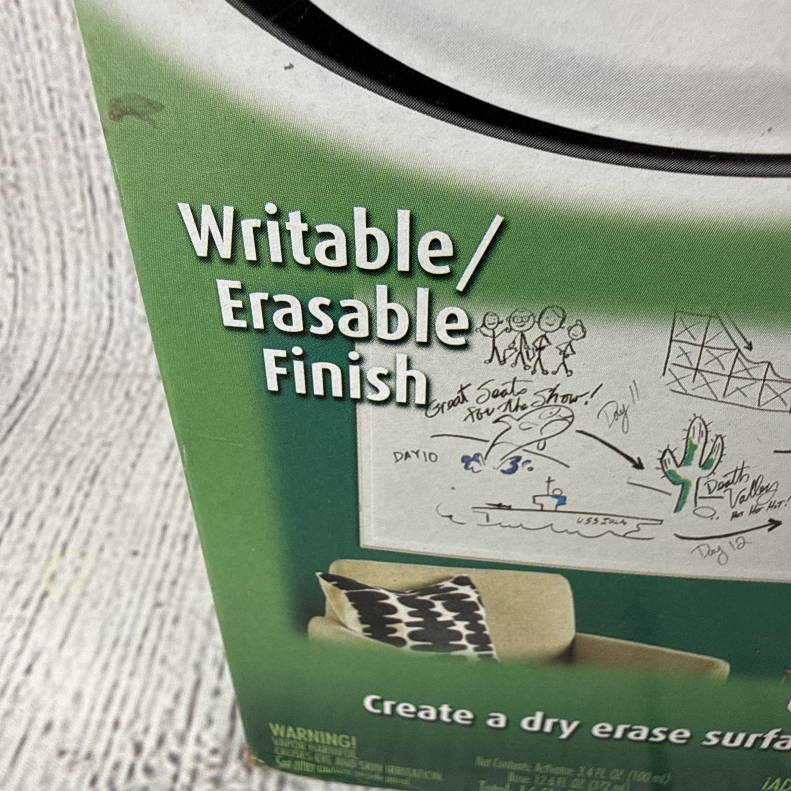 Rust-Oleum Dry Erase- Writable/Erasable White Finish 16floz #241140 – New In Box