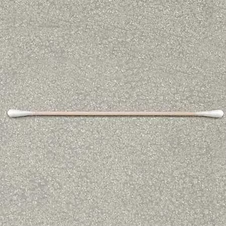 Techspray 2300-100 Cotton Swab, Dbl Tip, 3/16 X 6 In, Pk100