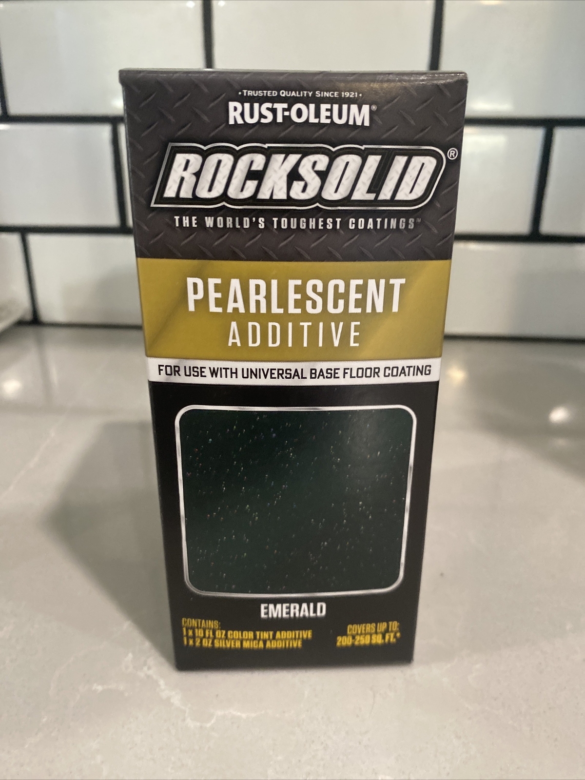 Rust-Oleum RockSolid Pearlescent Epoxy Additive. Emerald 🔥🔥