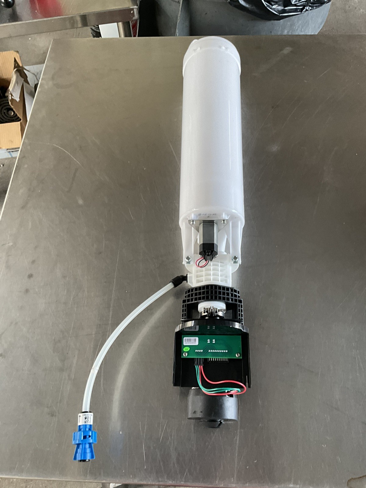 Corob paint canister assembly with pump motor for COROB EVO1ST paint tinter