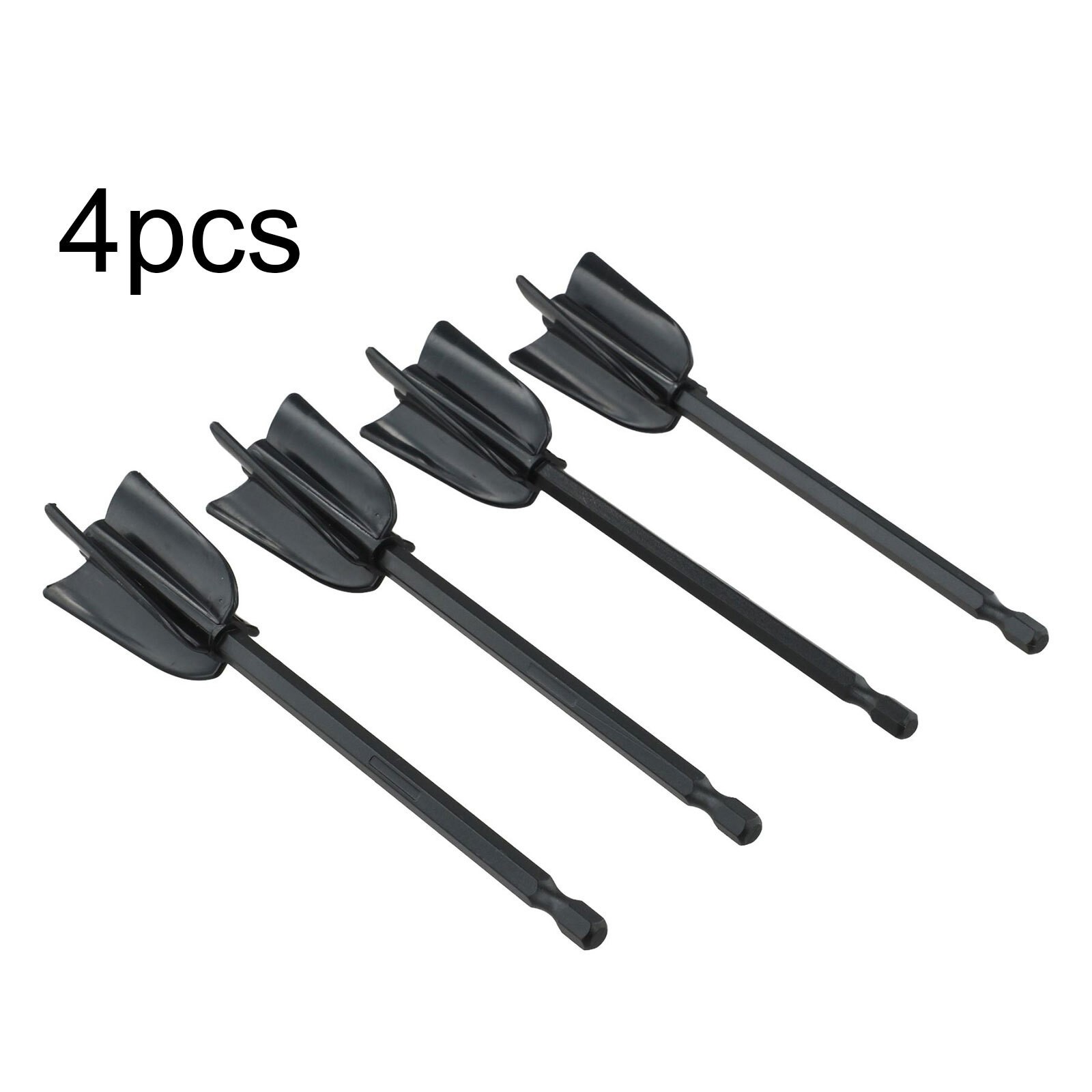 Effortlessly Mix Epoxy and Paint with Standard Hex Shank Resin Paddles Set of 4