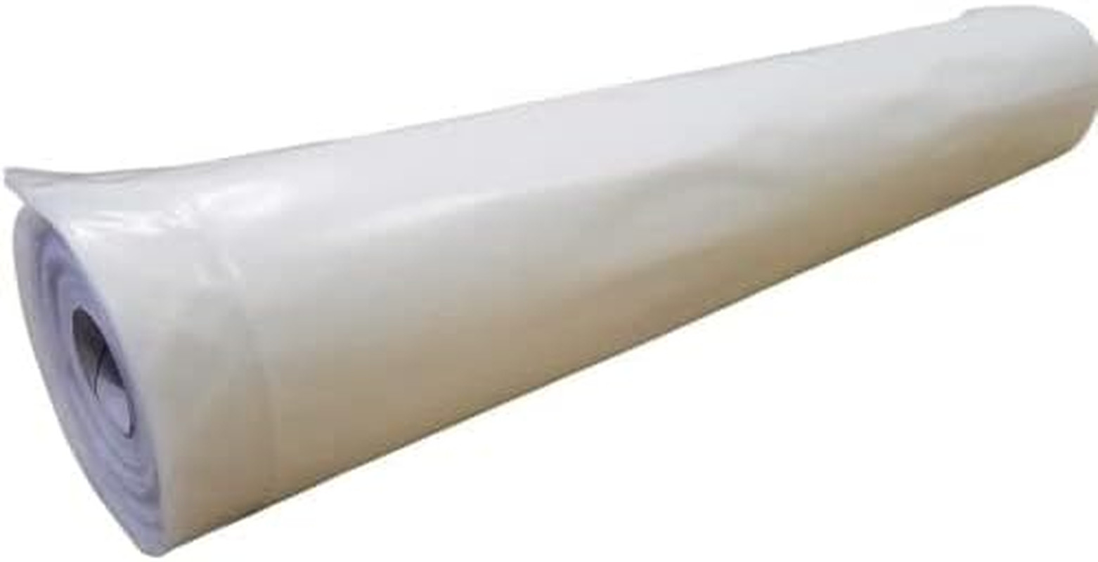 Ultra-Clear 6 Mil Plastic Sheeting 20′ x 100′ for Indoor/Outdoor Projects