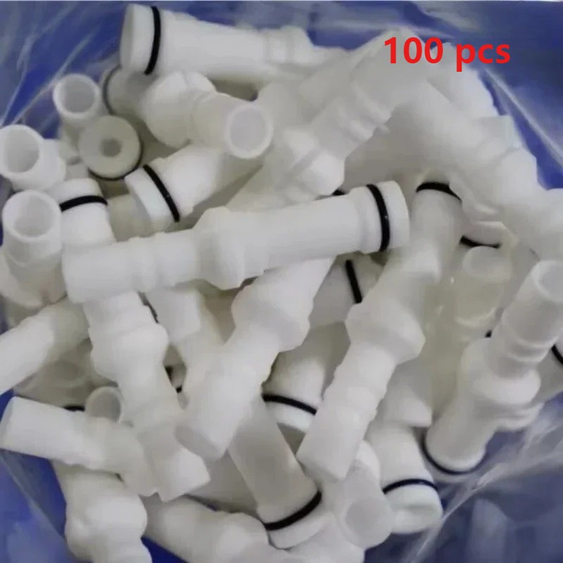 100 PCS 241225 PTFE Annular gap collector nozzle for PI-F1 Powder injector pump