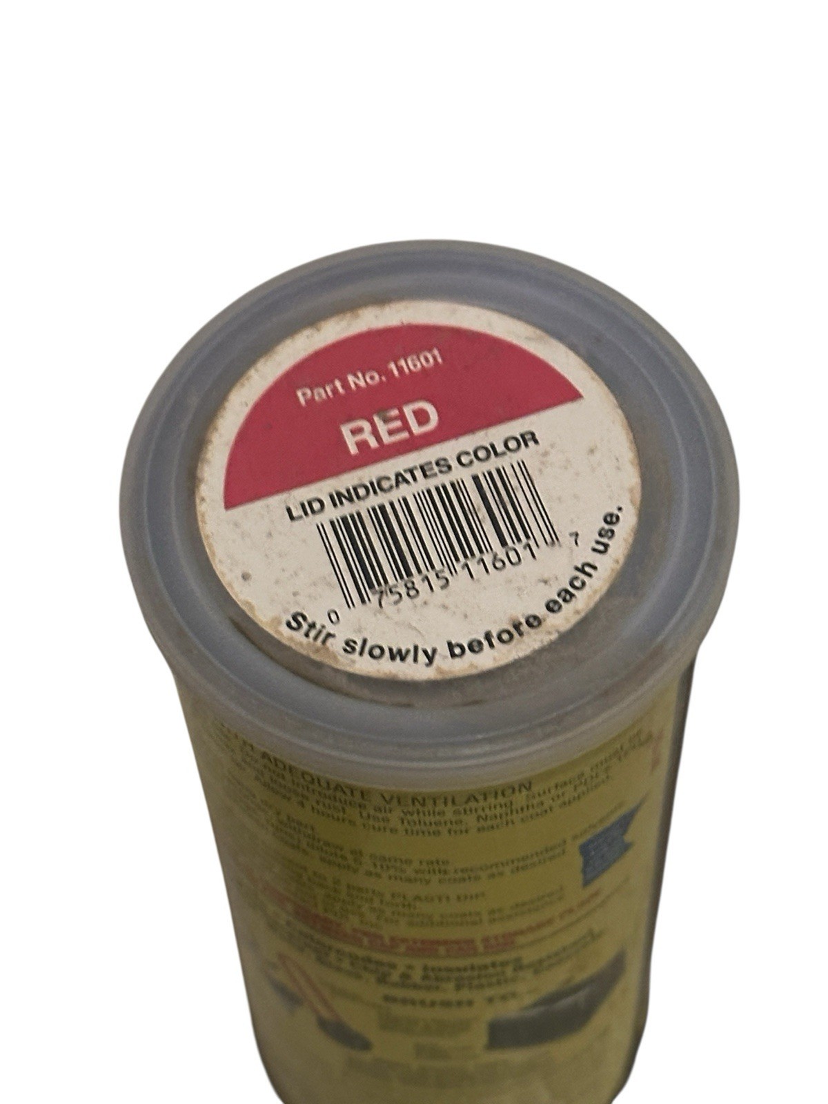 Vintage RED PLASTI DIP Plastic Multi Rubber Grip Coating Handle Tool Sealed