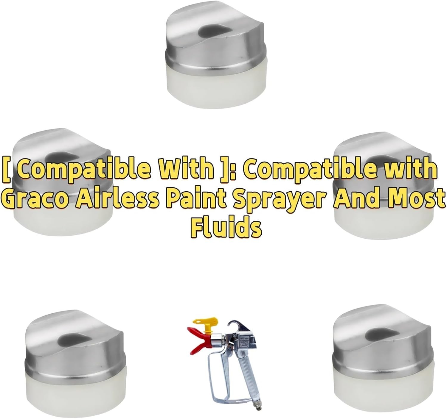 5PCS 246453 Seal Tip Gasket Kit Airless Paint Sprayer Replacement Parts