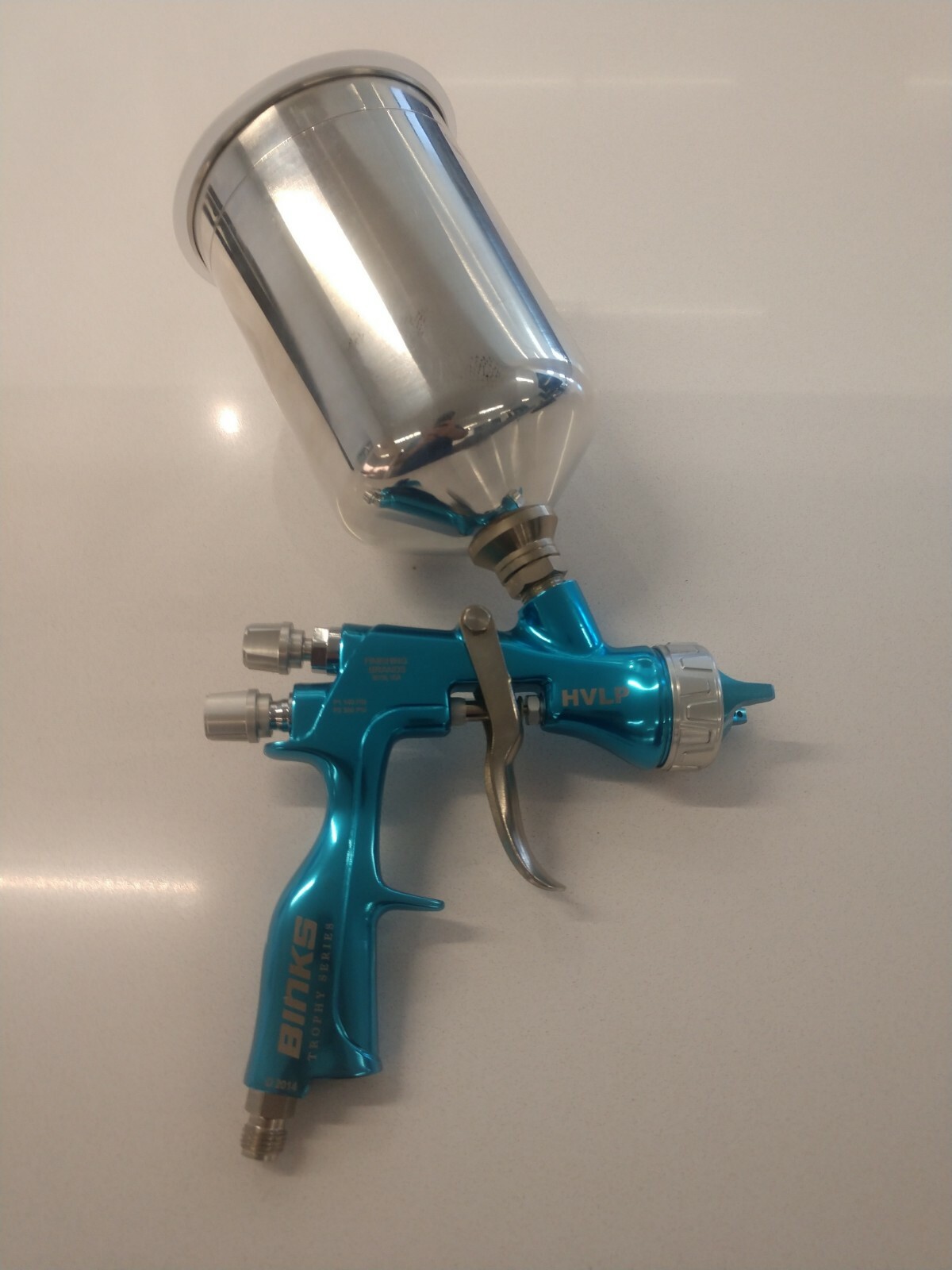 Binks Trophy Gravity Feed HVLP Spray Gun w/1.4mm spray nozzle