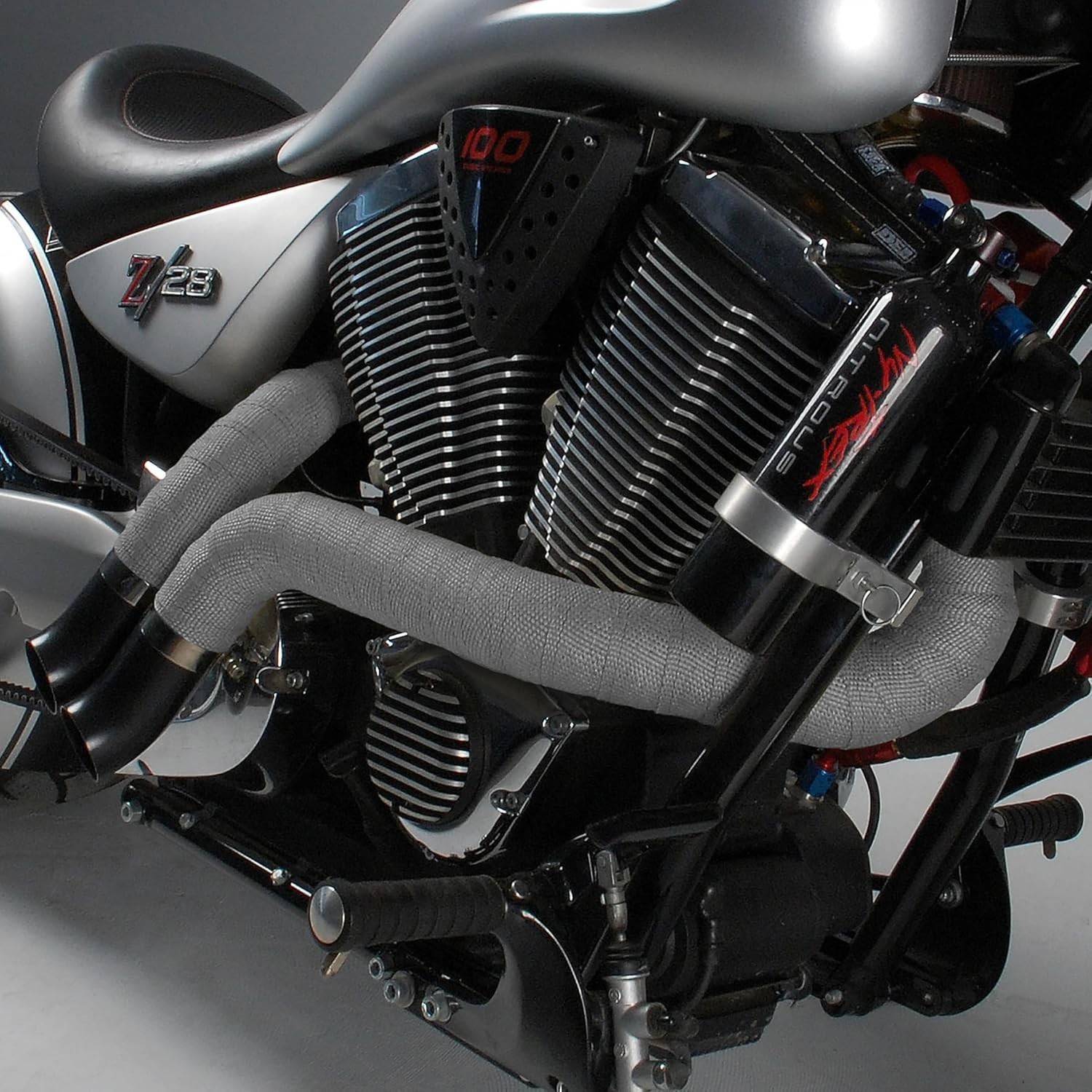 High-Temperature Aluminum Silicone Coating Spray for Exhaust & Metal Surfaces