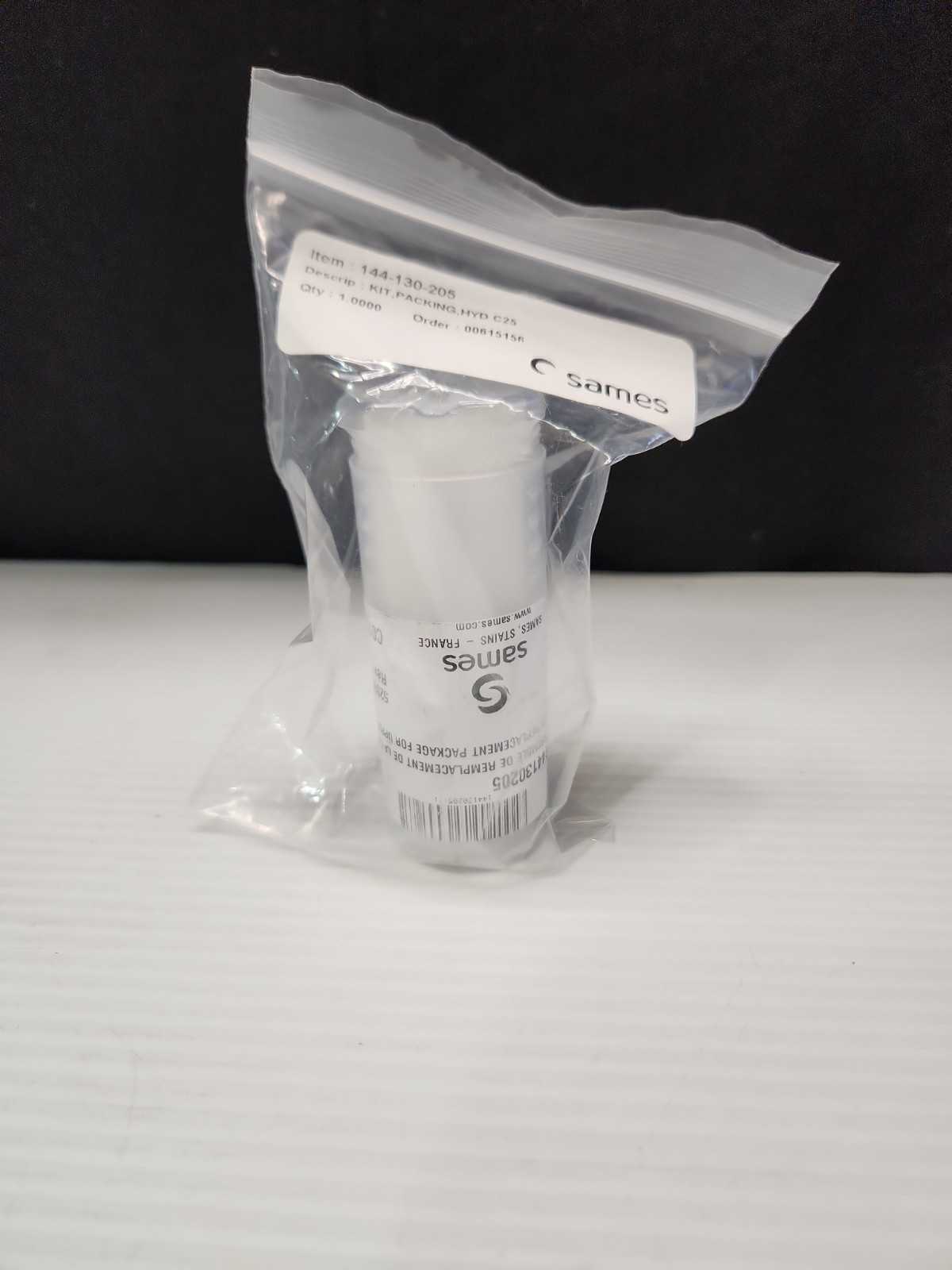 Sames OEM 144-130-205 pump packing kit
