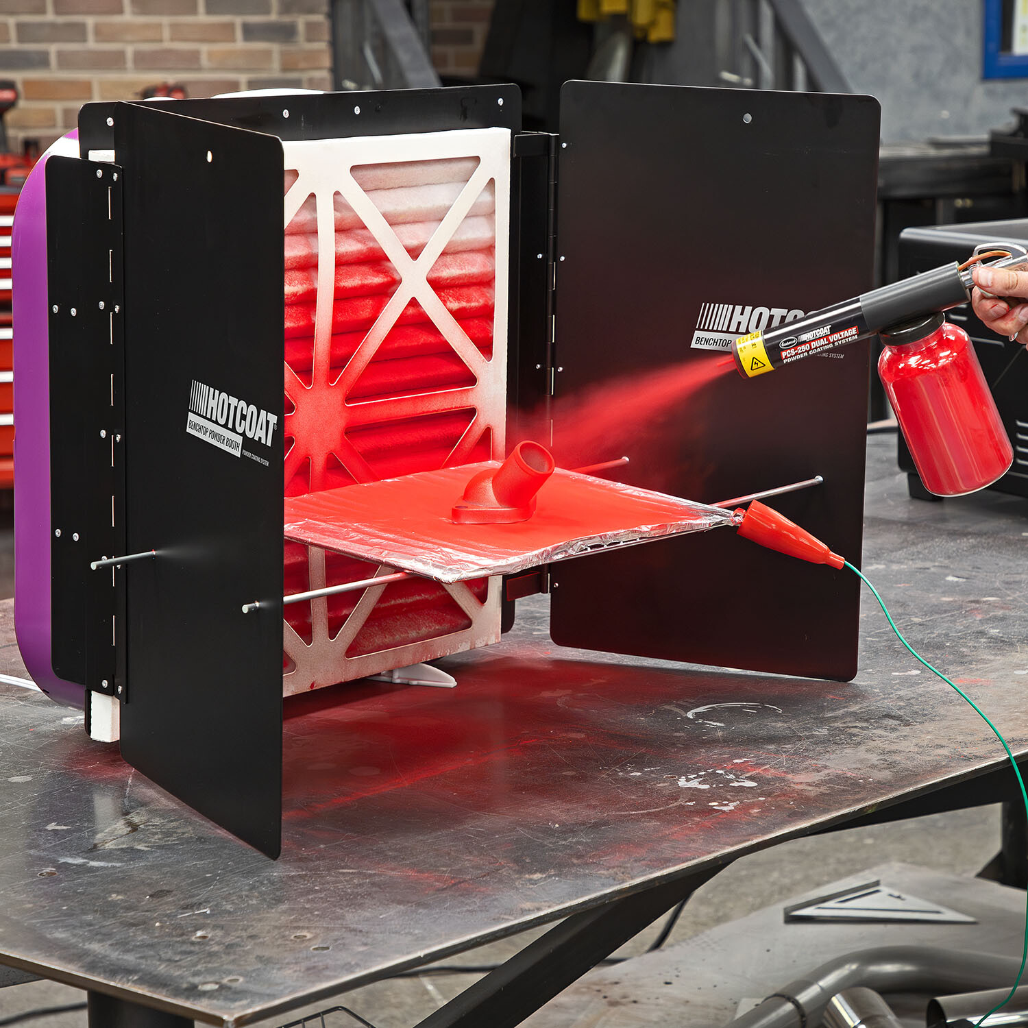 Eastwood HotCoat® BenchTop Powder Coating Spray Booth Kit