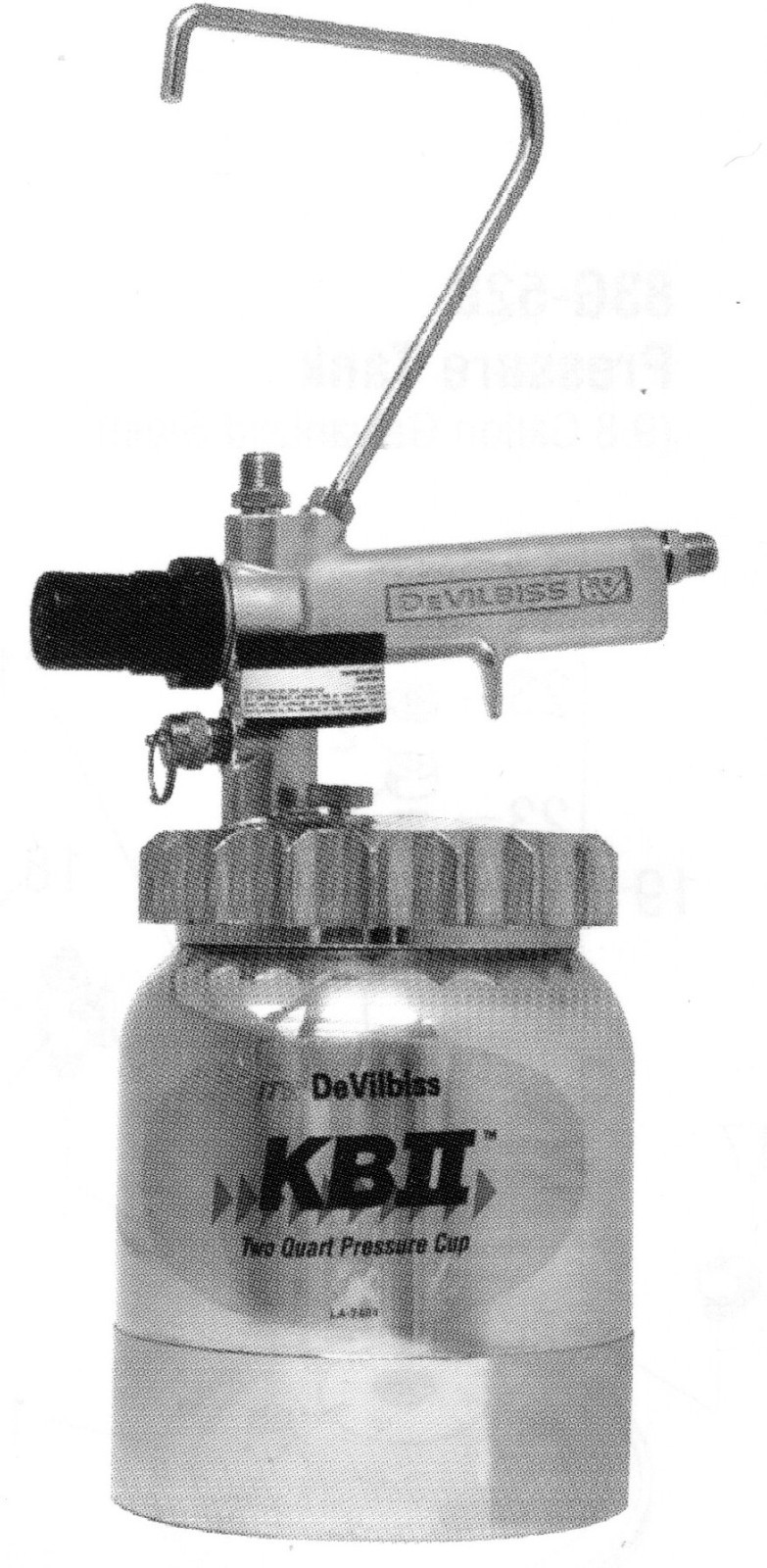 Devilbiss KK-5051 Disposable Cup Liner Kit – 20 Liners, 20 Lids, 3 Rings (NOS)