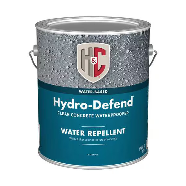 H&c Concrete Dustproofer Floor Sealer, Matte , Clear, Water Base 50.154154-16