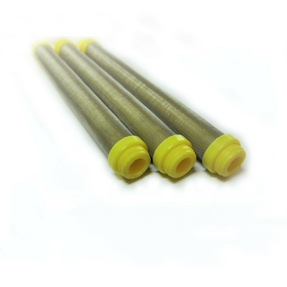 10pcs 100Mesh Airless Spray Tool Fine Filters Insert Stainless Steel Replacement