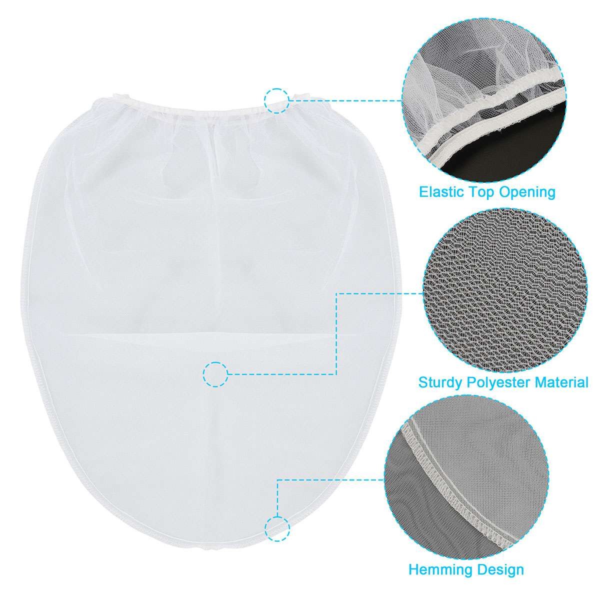 Paint Strainer Bag 5 Gallon Paint Filter 5Pcs – Fine Mesh Bag for 5 Gal Bucket
