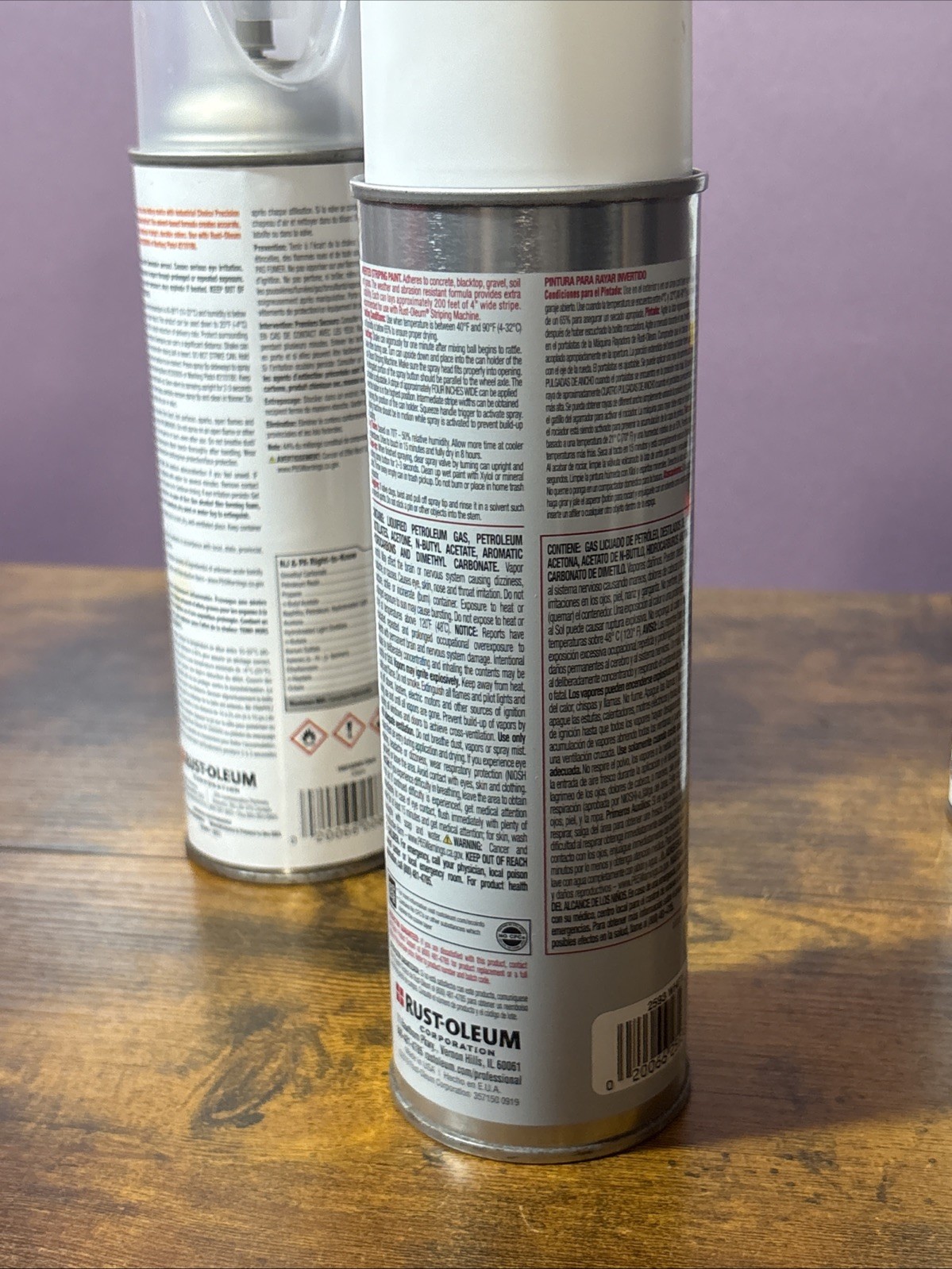 Inverted Marking Paint RUSTOLEUM Mixed Types Lot Of 4