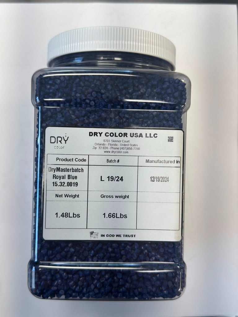 DryMasterbatch LLDPE Royal Blue 15.32.0019