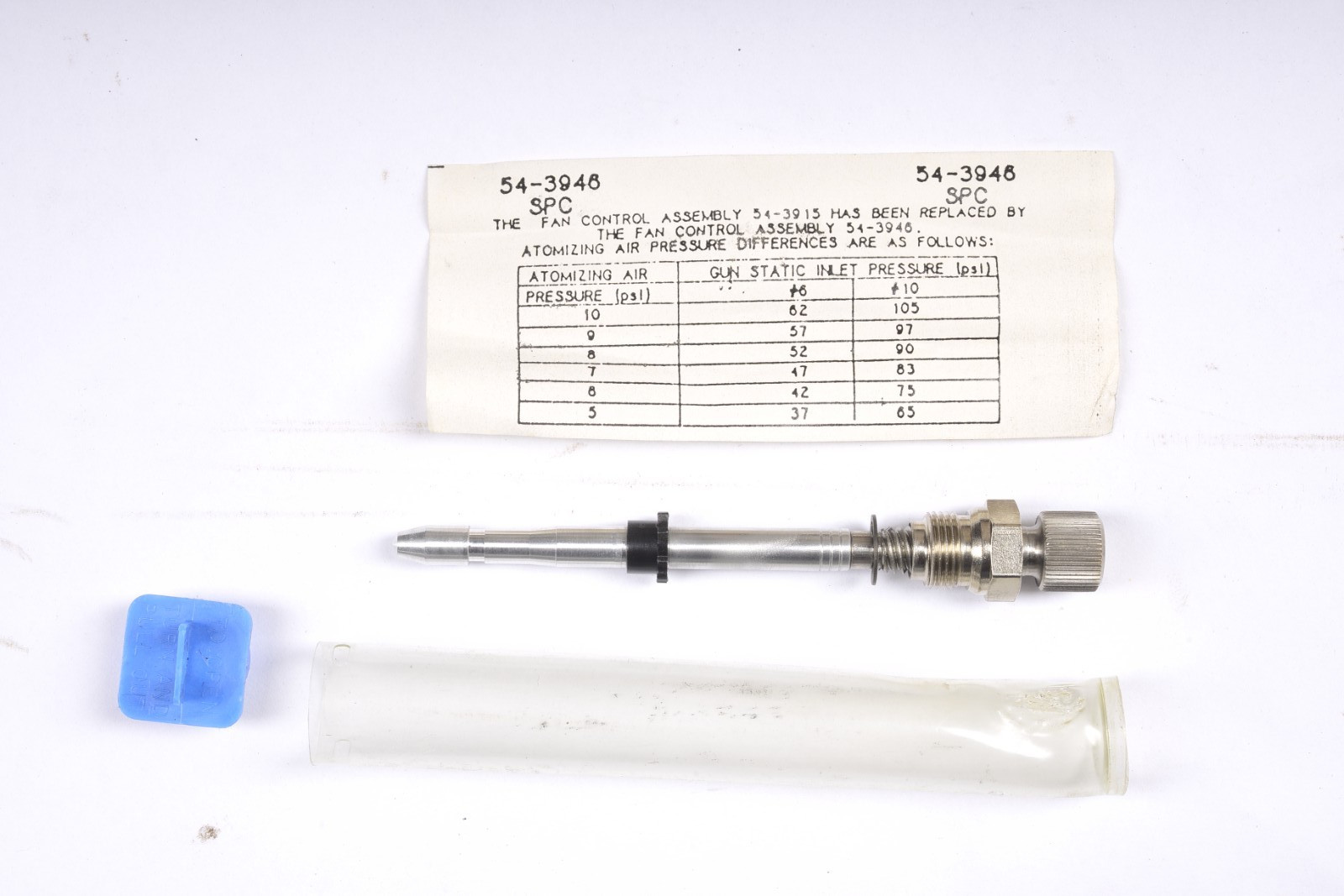 BINKS- MACH 1 Fan Control Assembly paint gun 54-3946