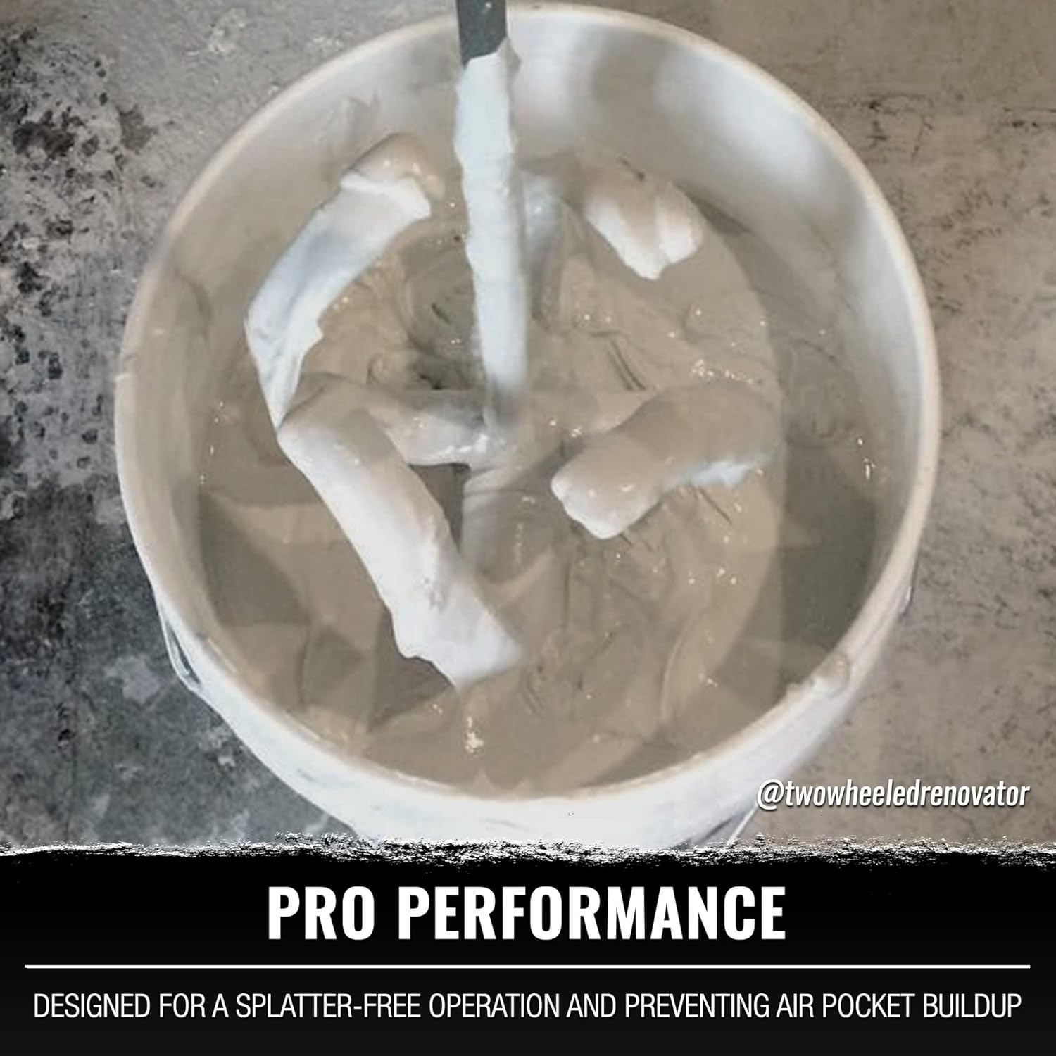 13″ Paint & Drywall Mud Mixer – | 13″ Shaft, 2″ Head | Pro-Grade | in-Hand Dr…
