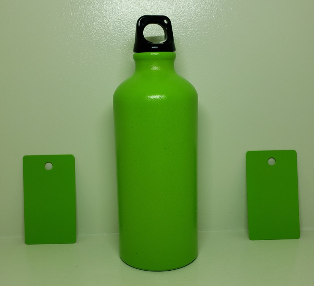 Lime Green Hammertone Texture Powder Coating Paint 1LB USA Made