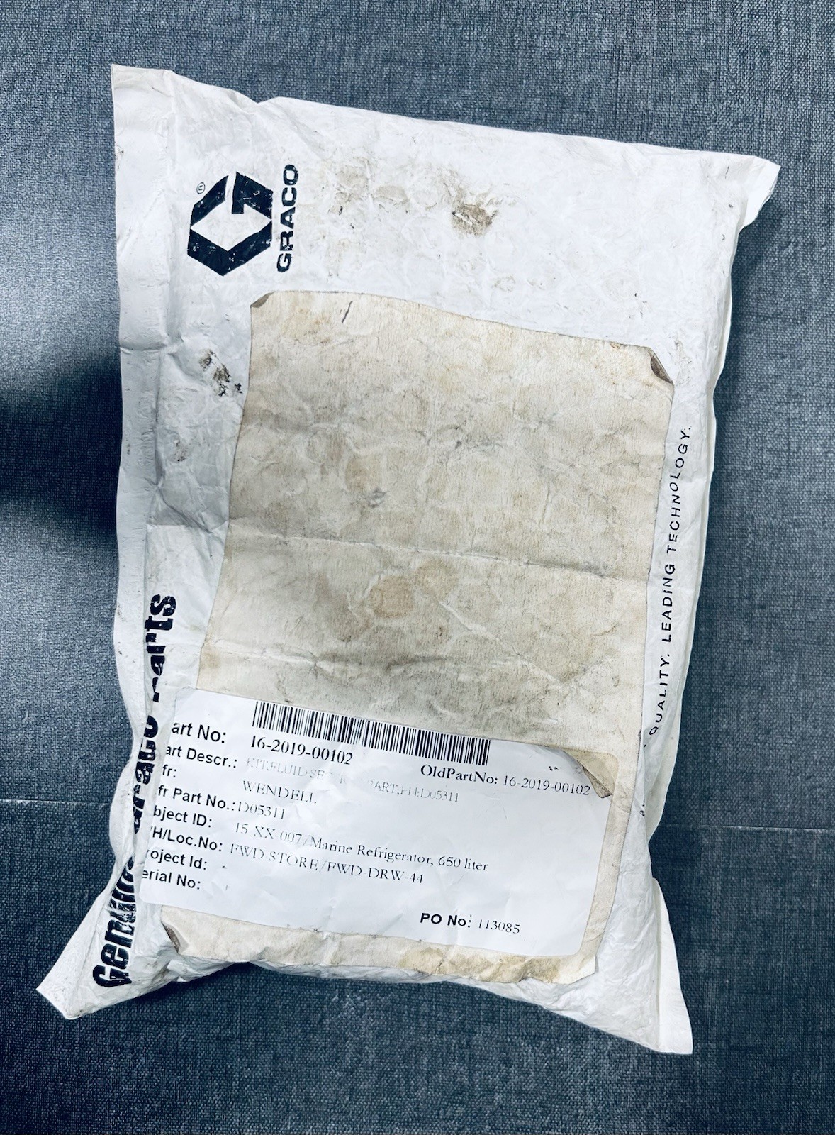 Graco D05311 Service Kit