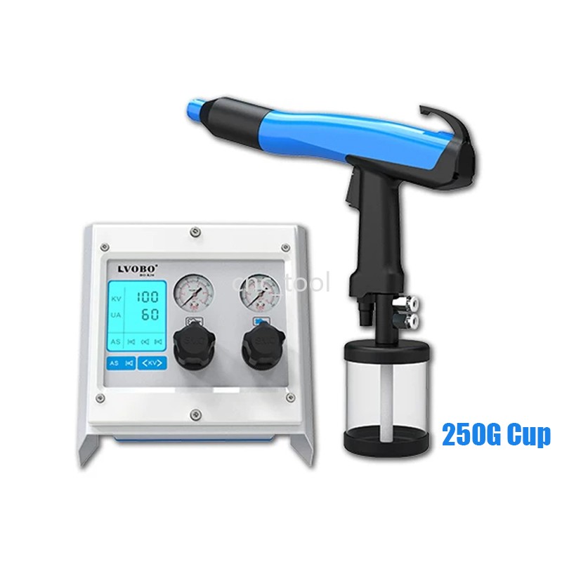 Portable Electrostatic Powder Coating Gun Small Powder Spray Gun Powder Sprayer！