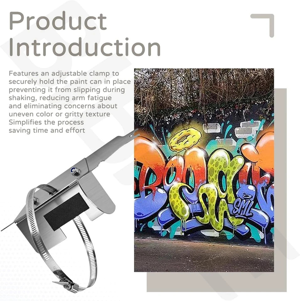 Spray Paint Can Shaker for Reciprocating Saw, Spray Can Paint Mixer for 2″ to 4″