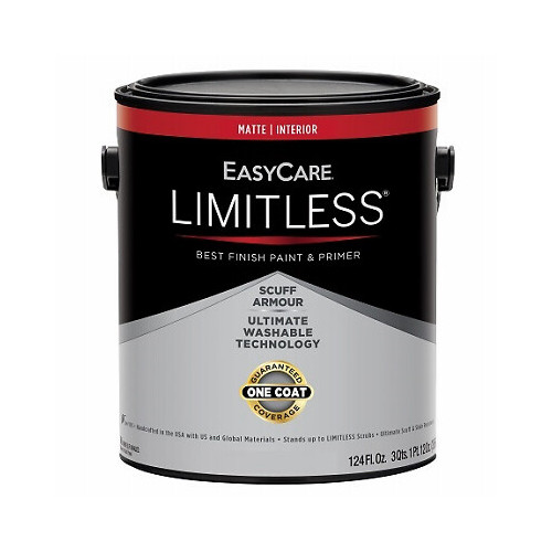 EasyCare LLIMN-GL Limitless Interior Paint & Primer, Neutral Base Matte Acrylic
