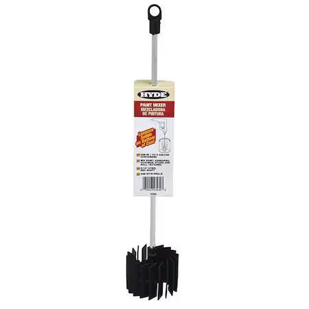 Hyde 43430 Paint Mixer, 5/16 Dia, 17-1/2 In, 5 Gallon