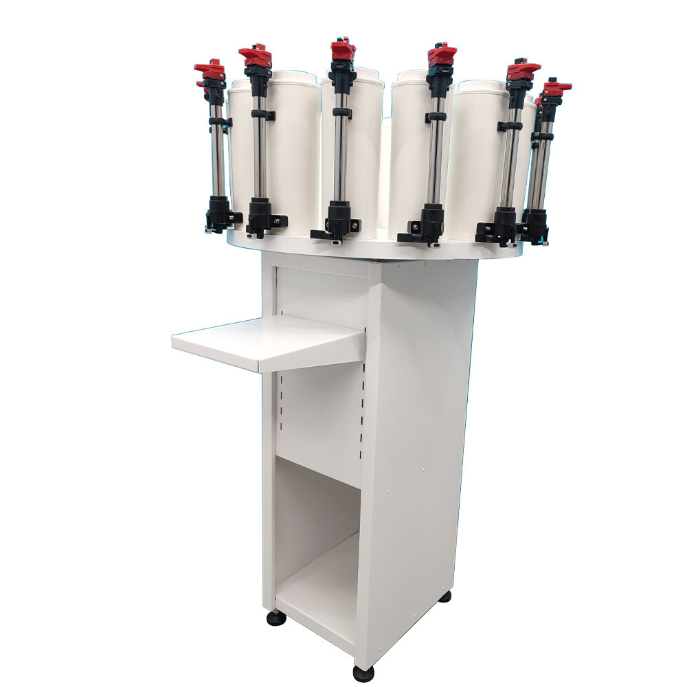110V Paint Colorant Dispenser,2.3L×14 Colorant Mixing Can Paint Tinting Machine