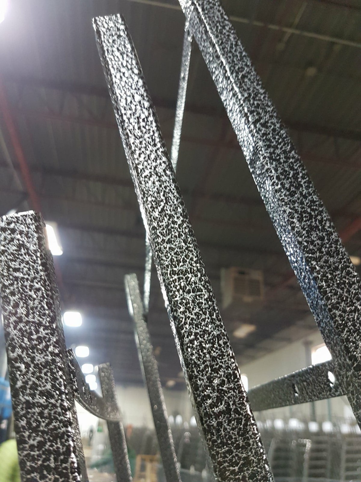 Silver vein Powder coating paint / 5 LB