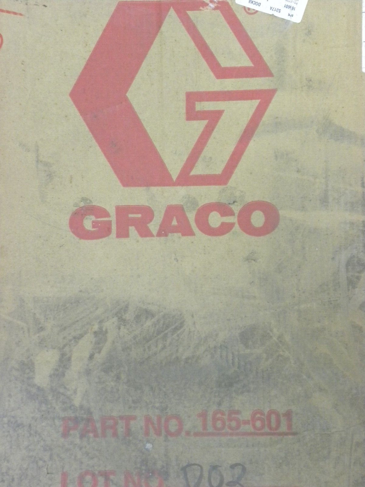 NEW IN OPEN BOX – Graco Seal Ring Wiper Rev N #165601 (165-601) (HR)