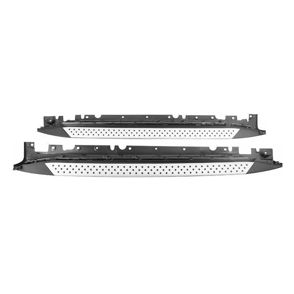 Running Board Step Bar Black Silver for BMW X5 2007-2013 Left Right 51-71-0-421