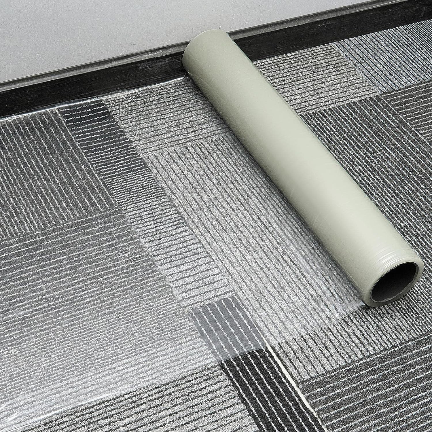 Carpet Protection Film Self-Adhesive Heavy-Duty Cover (24 inches x 100 feet)