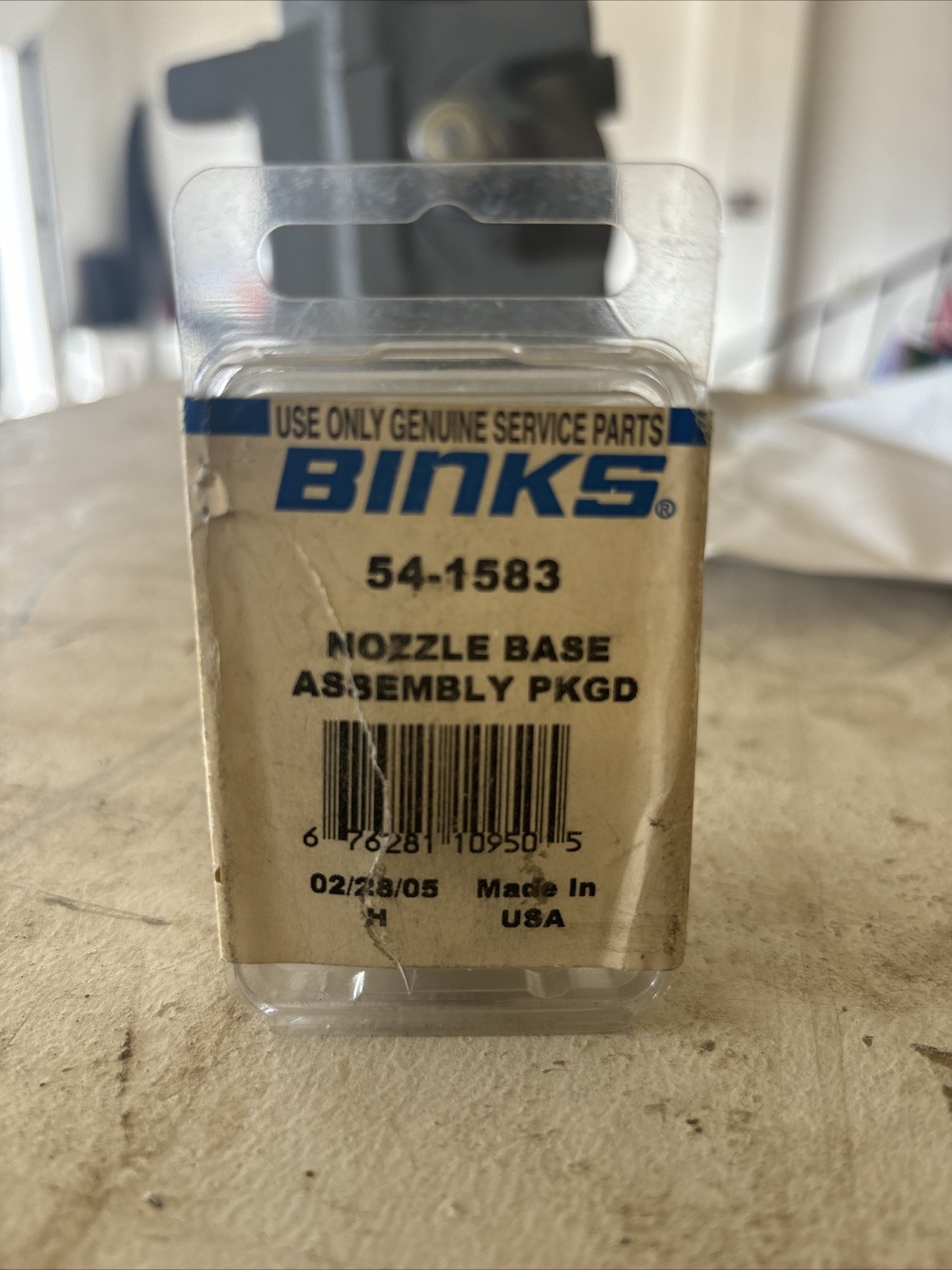Binks 54-1583 NOZZLE BASE (1ea)