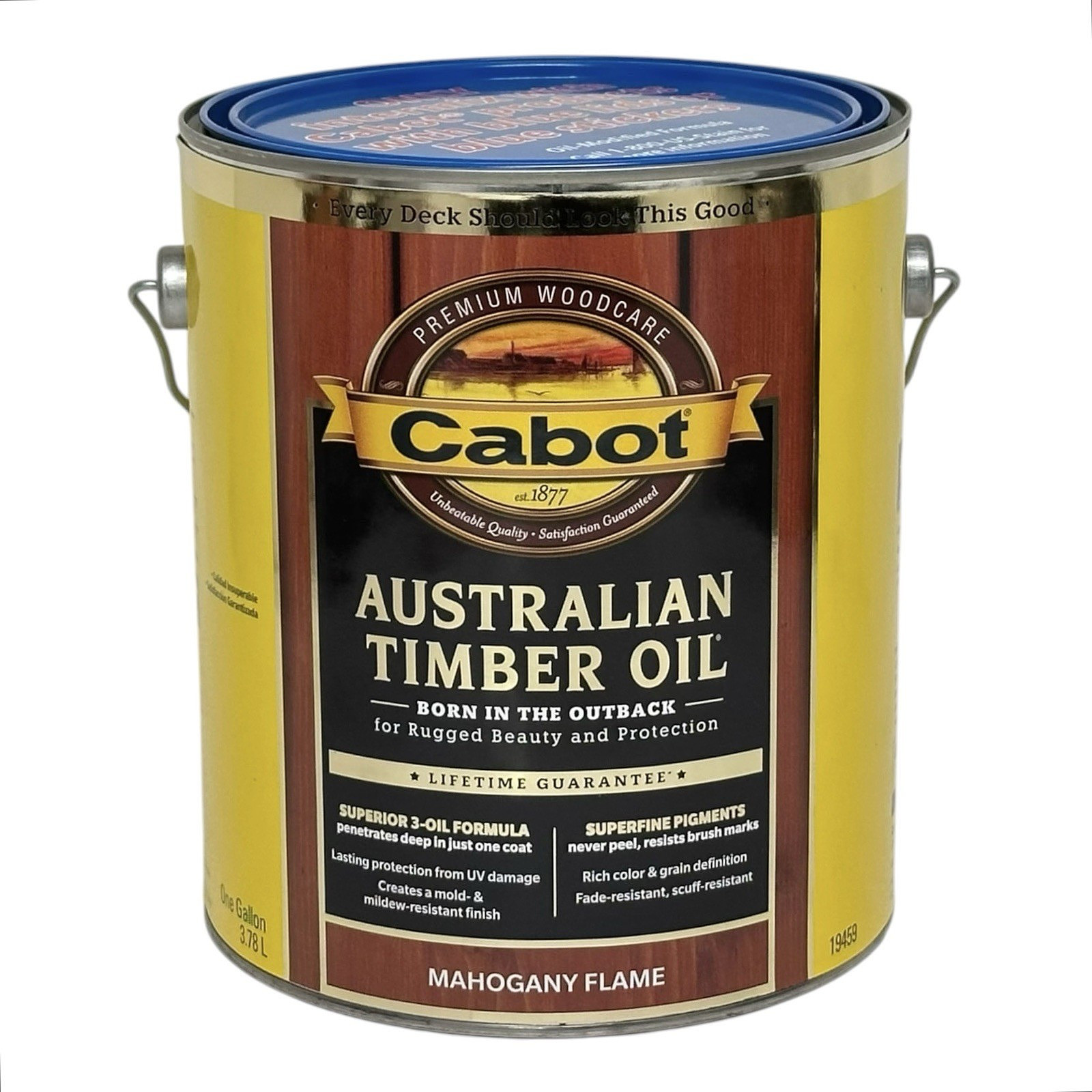 CABOT AUSTRALIAN TIMBER OIL MAHOGANY FLAME 1 GALLON