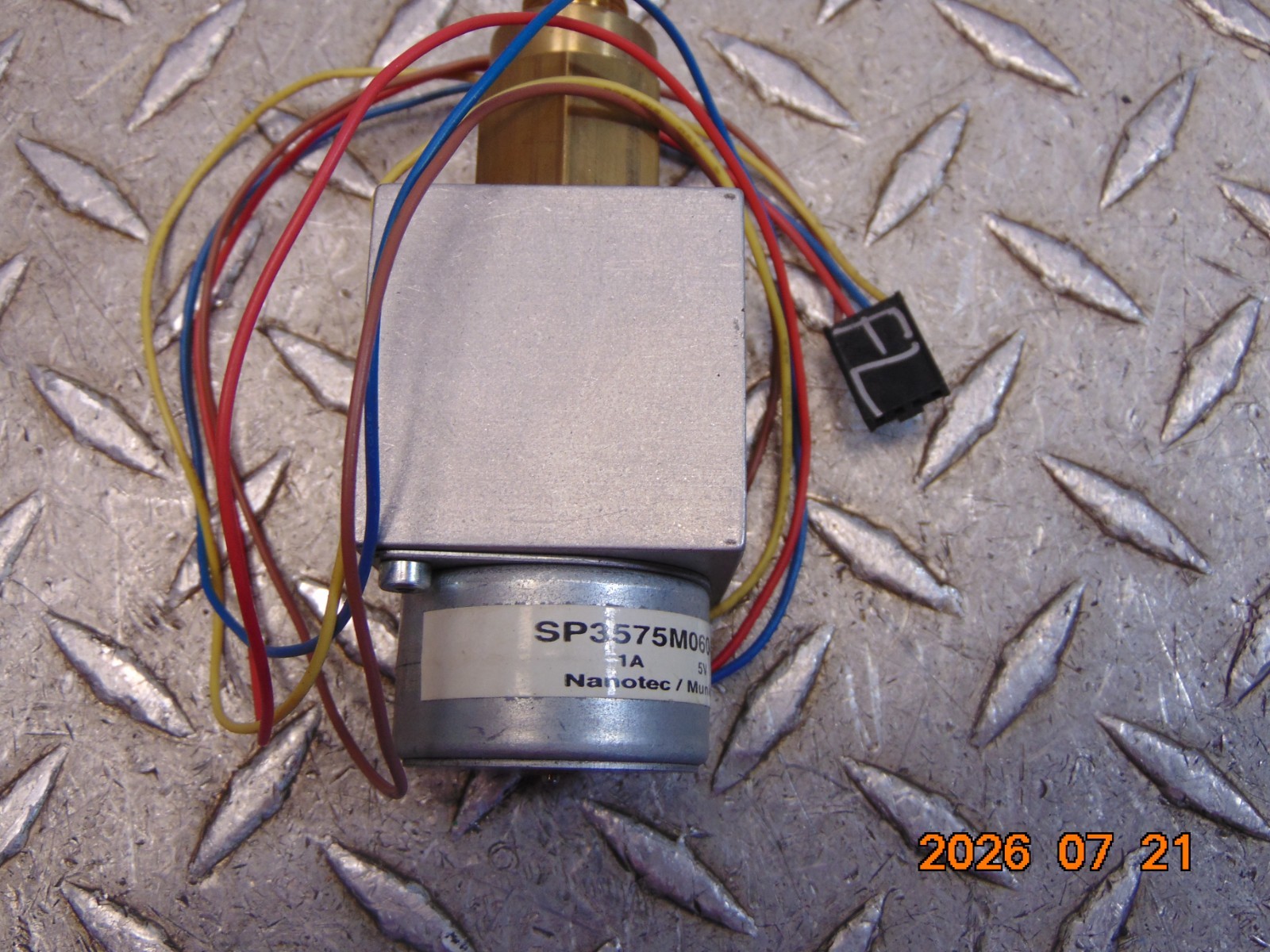 (1) ITW GEMA THROTTLE MOTOR THROTTLE STEPPER