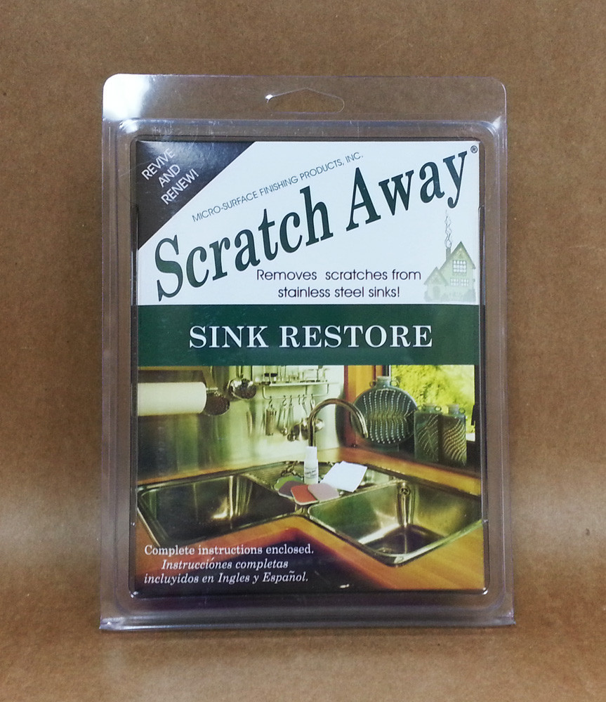 Micro-Mesh Scratch Away Remover – Stainless Steel Sink Restore Kit