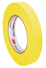 3M – MMM-6652 – ¾ inch, Automotive Gold Masking Tape (18mm x 55m) – 48 Rolls