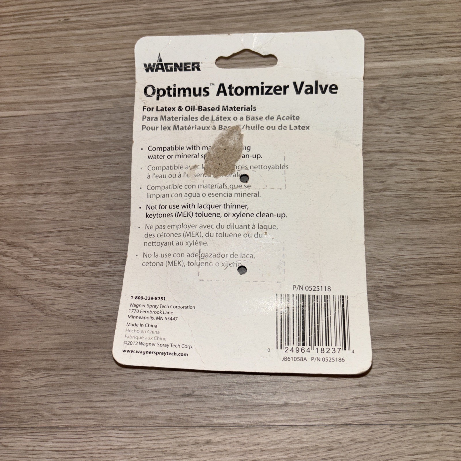 Wagner 0525118 Atomizer Valve – OEM (Pack of 2 Valves)