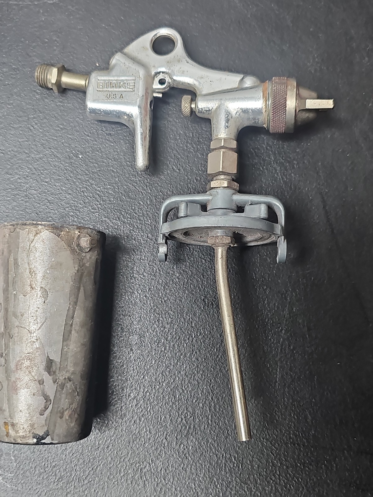 Binks Model 115 Conventional Touch-up Paint Spray Gun with 78SD Nozzle