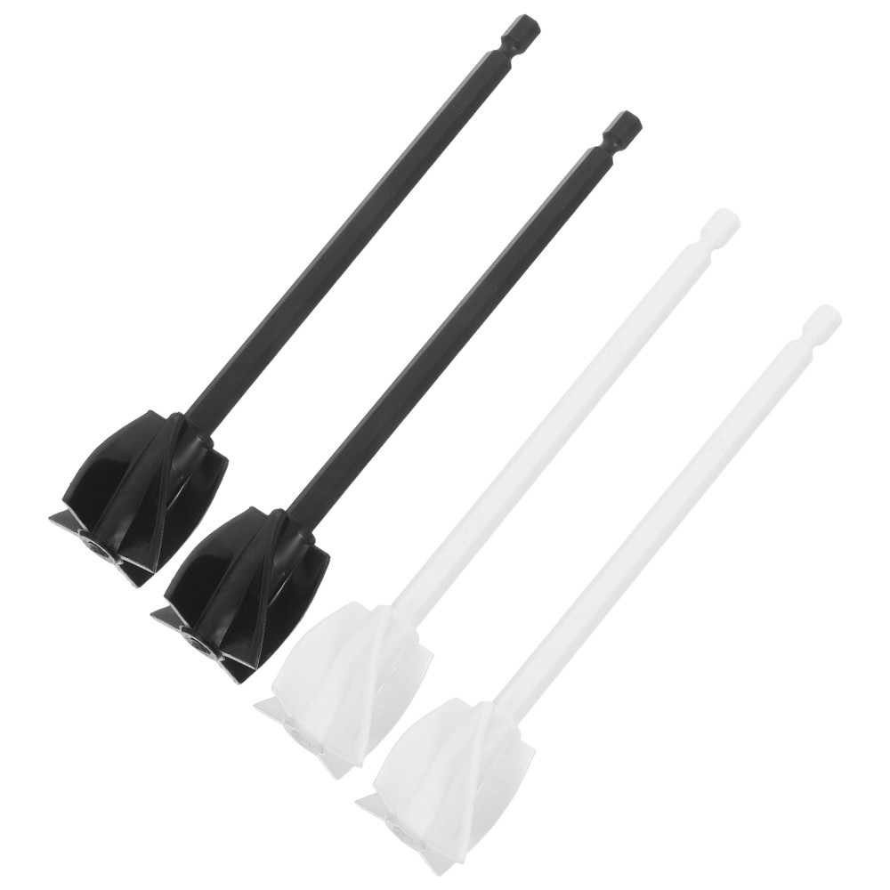 4 Pcs Epoxy Mixing Spiral Stirrer For Drill Attachment Paint Mixing