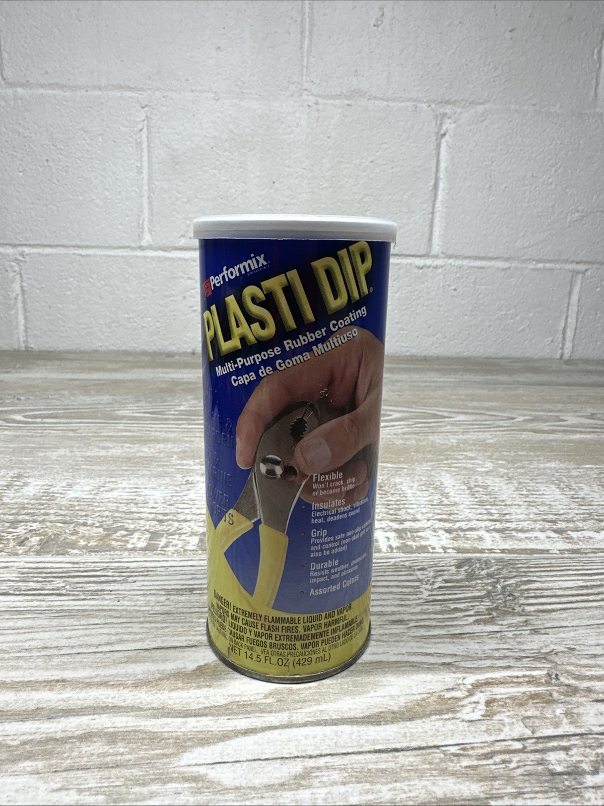 New! 14.5 ounce, Plasti Dip International Black Multipurpose Rubber Coat Paint.