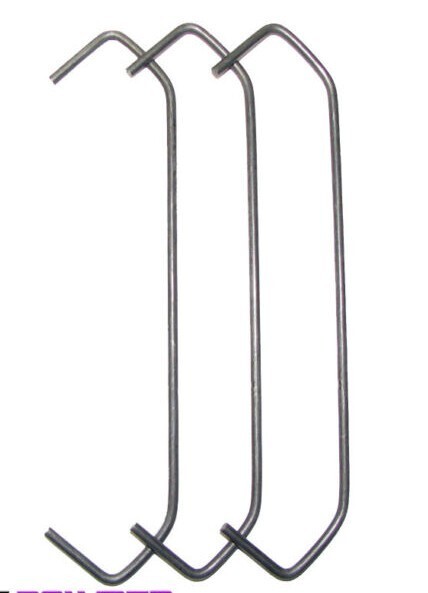 100 Pack Powder Coating Metal V Hooks Hangers – 9 inch 0.062″ Wire – HV062-09