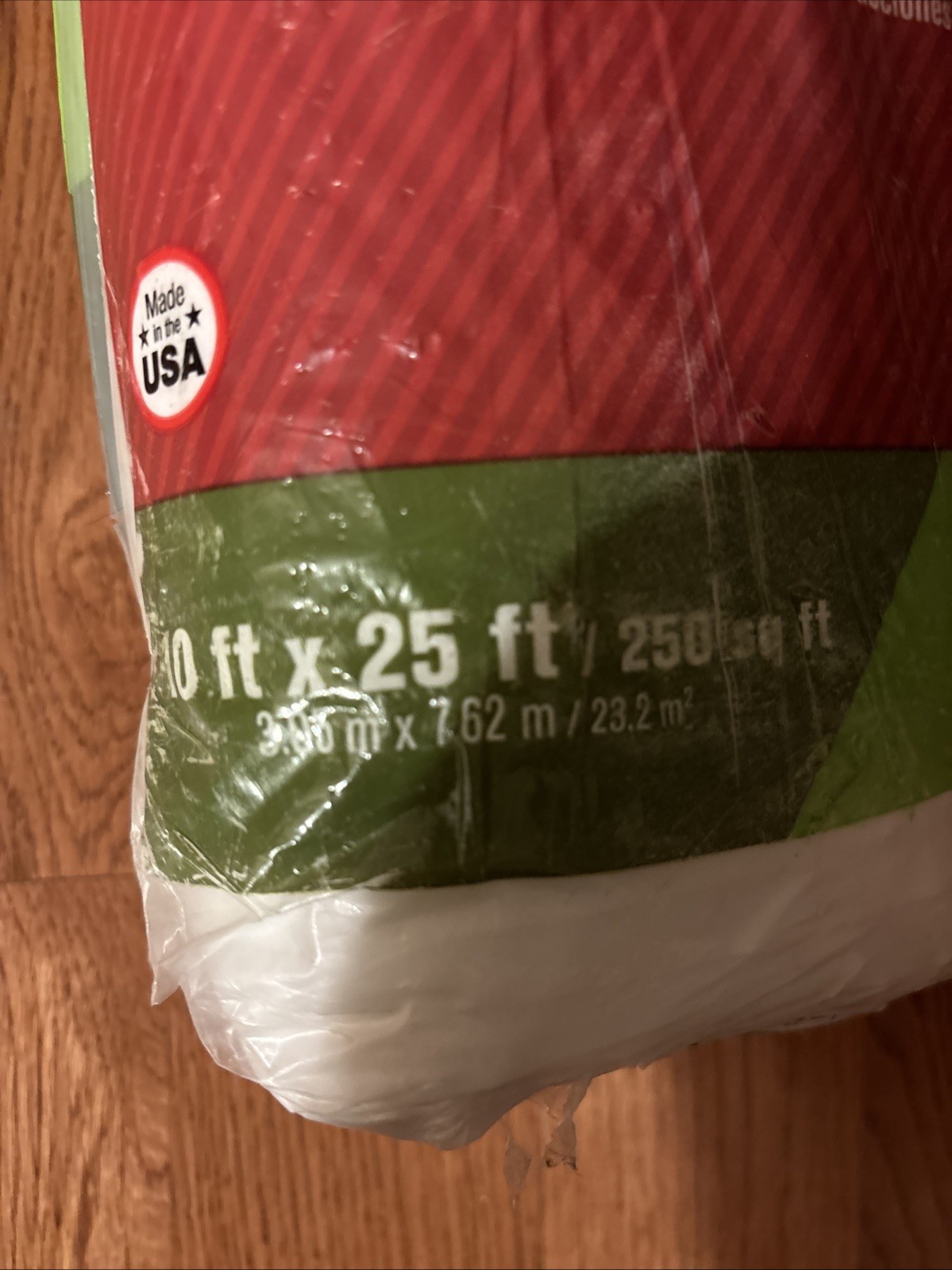 Ace Plastic Sheeting Polyethylene Clear 4 mil x 10 Ft. W x 25 Ft. L.
