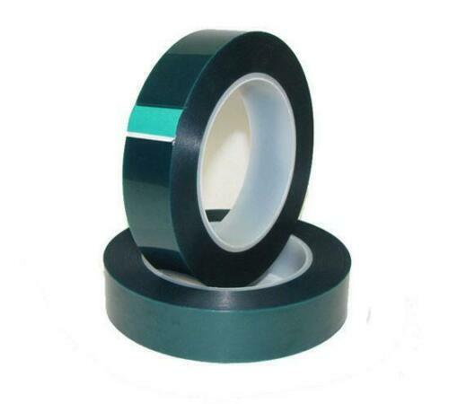 7 Rolls Green Powder Coating Anodizing Polyester Silicone Adhesive Masking Tape