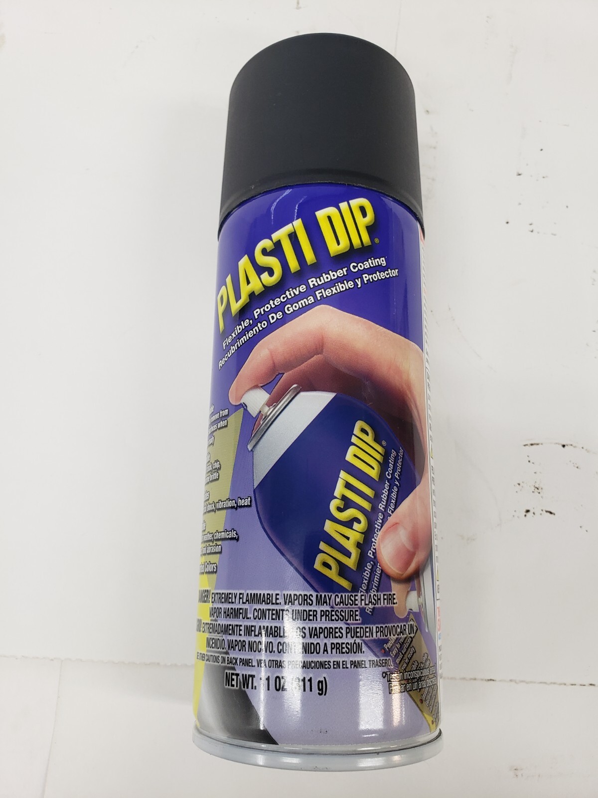 Plasti Dip 38057 Multi Purpose Rubber Coating Aerosol Black, 11 Oz