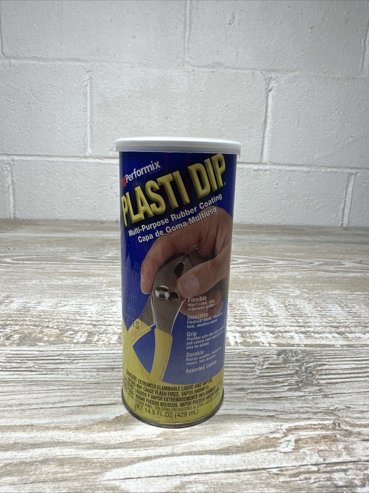 New! 14.5 ounce, Plasti Dip International Black Multipurpose Rubber Coat Paint.